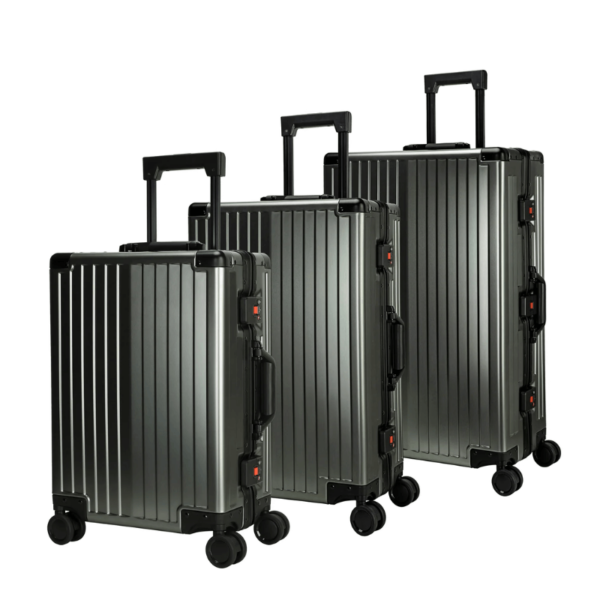 GlidePro – Aluminium-Gepäckset in 3 Größen mit TSA-Schloss – Bild 2